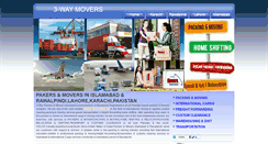 Desktop Screenshot of 3waymovers.com